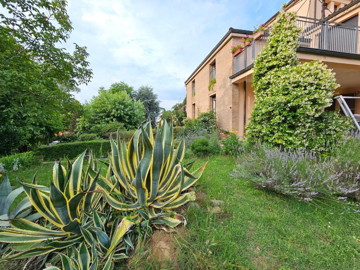 Felino Casa Vincenzo 130 Mq Con Portico Ed Ingresso Esclusivo Dal Giardinoヴィラ エクステリア 写真